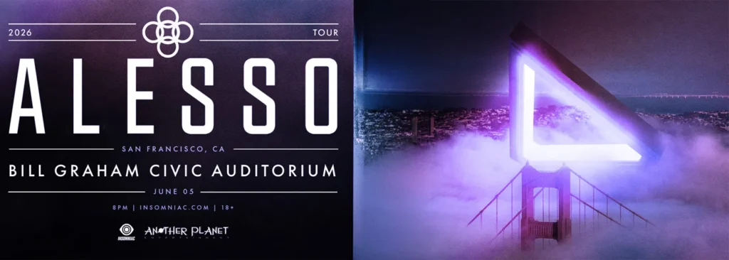 Alesso at Bill Graham Civic Auditorium