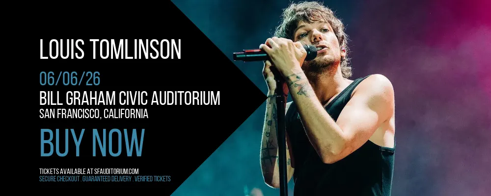 Louis Tomlinson at Bill Graham Civic Auditorium