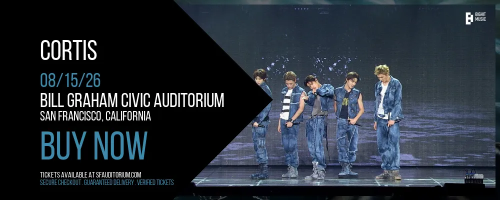 Cortis at Bill Graham Civic Auditorium