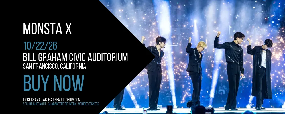 Monsta X at Bill Graham Civic Auditorium