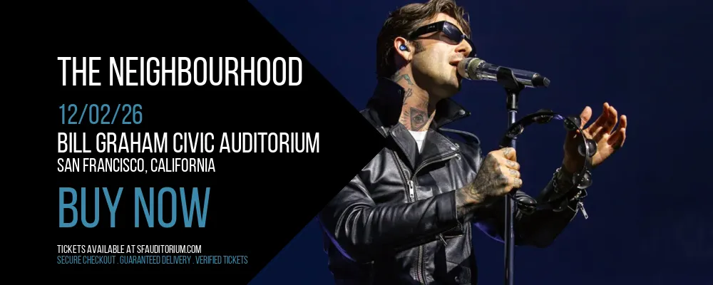 The Neighbourhood at Bill Graham Civic Auditorium